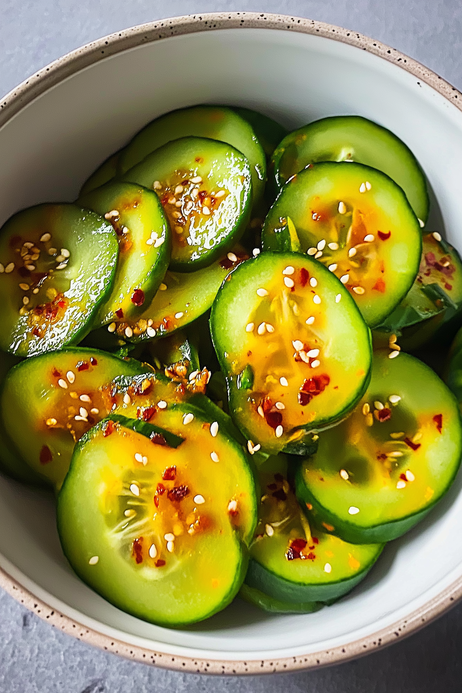 Easy Asian Cucumber Salad