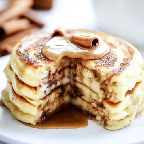 Cinnamon Roll Pancakes