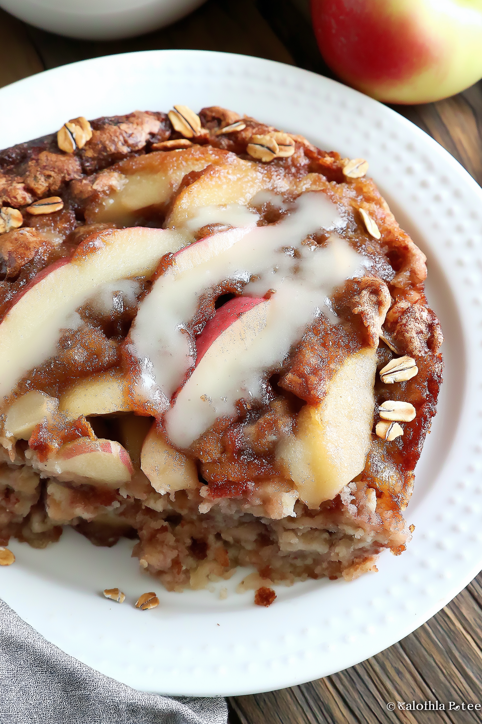 Oatmeal Apple Breakfast Bake