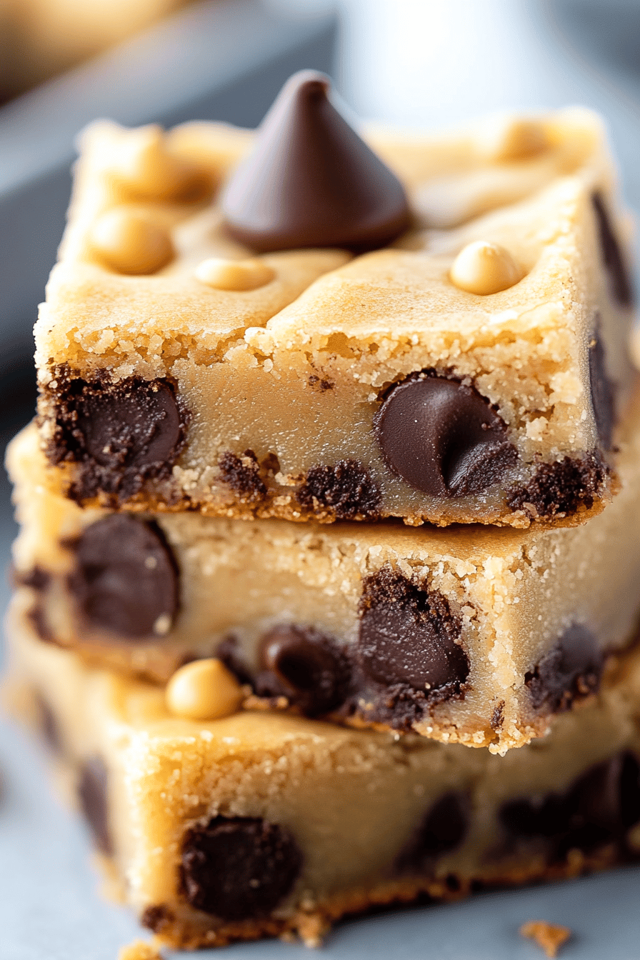 3-Ingredient Cookie Bars Final Dish Presentation