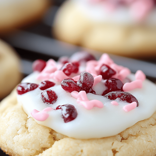 Almond Cherry Cookies