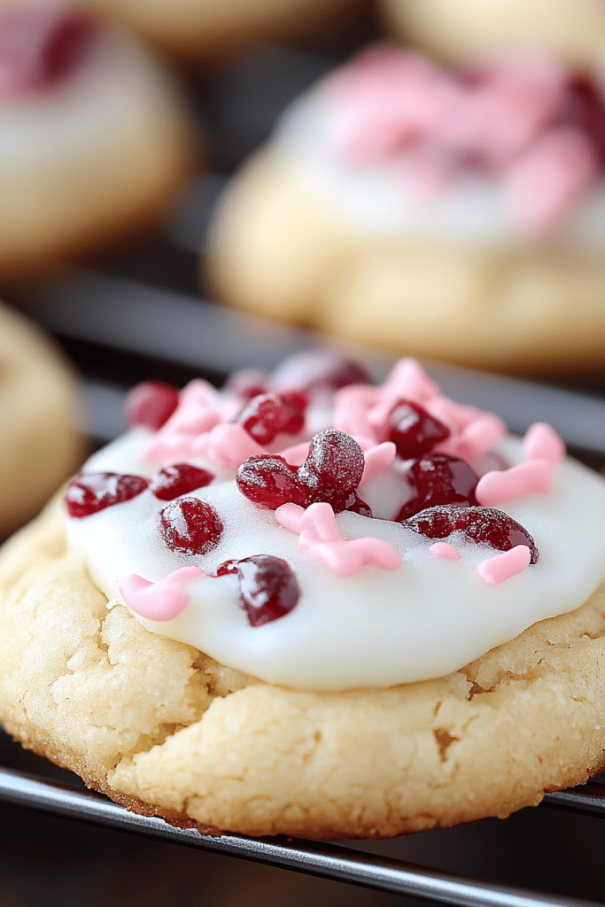 Almond Cherry Cookies