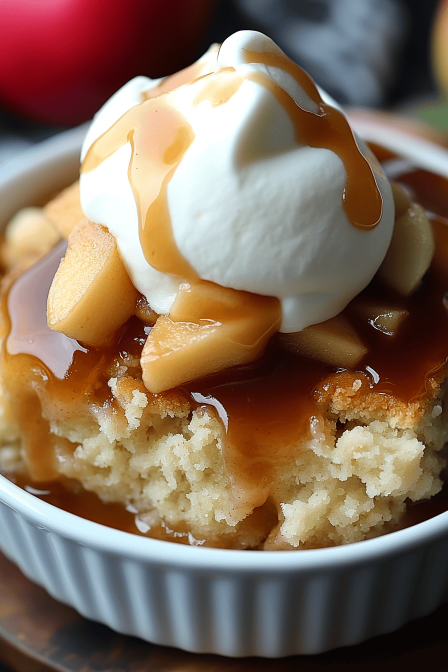 Apple Cobbler Recipe Final Dish Presentation