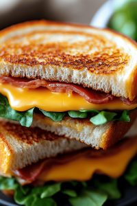 BLT Grilled Cheese Sandwiches