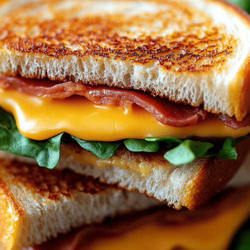 BLT Grilled Cheese Sandwiches