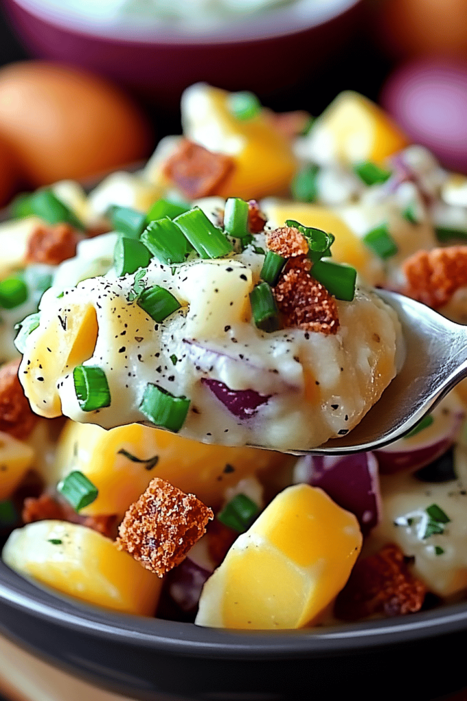 Baked Potato Salad Recipe