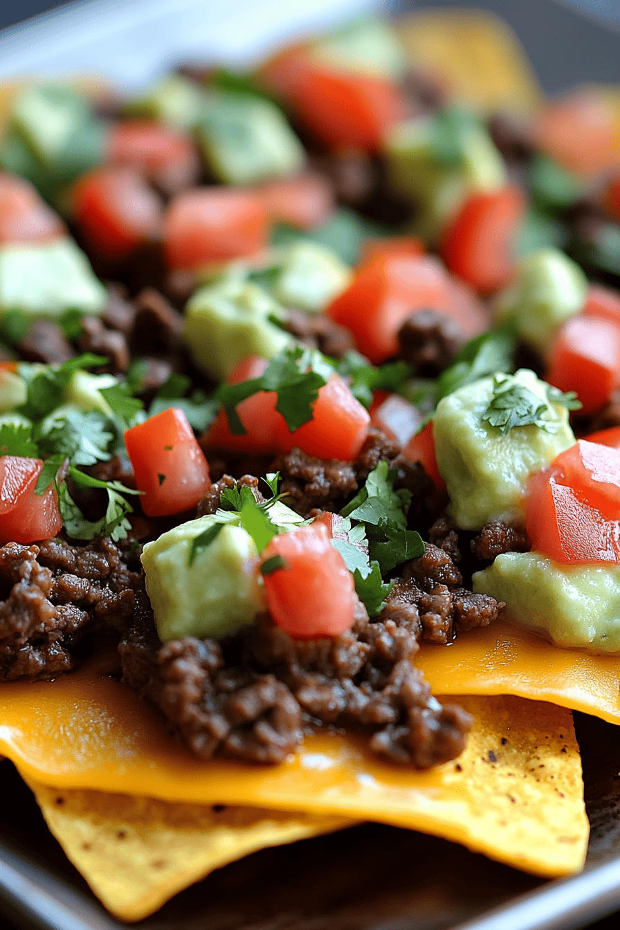 Beef Nachos Recipe ingredients