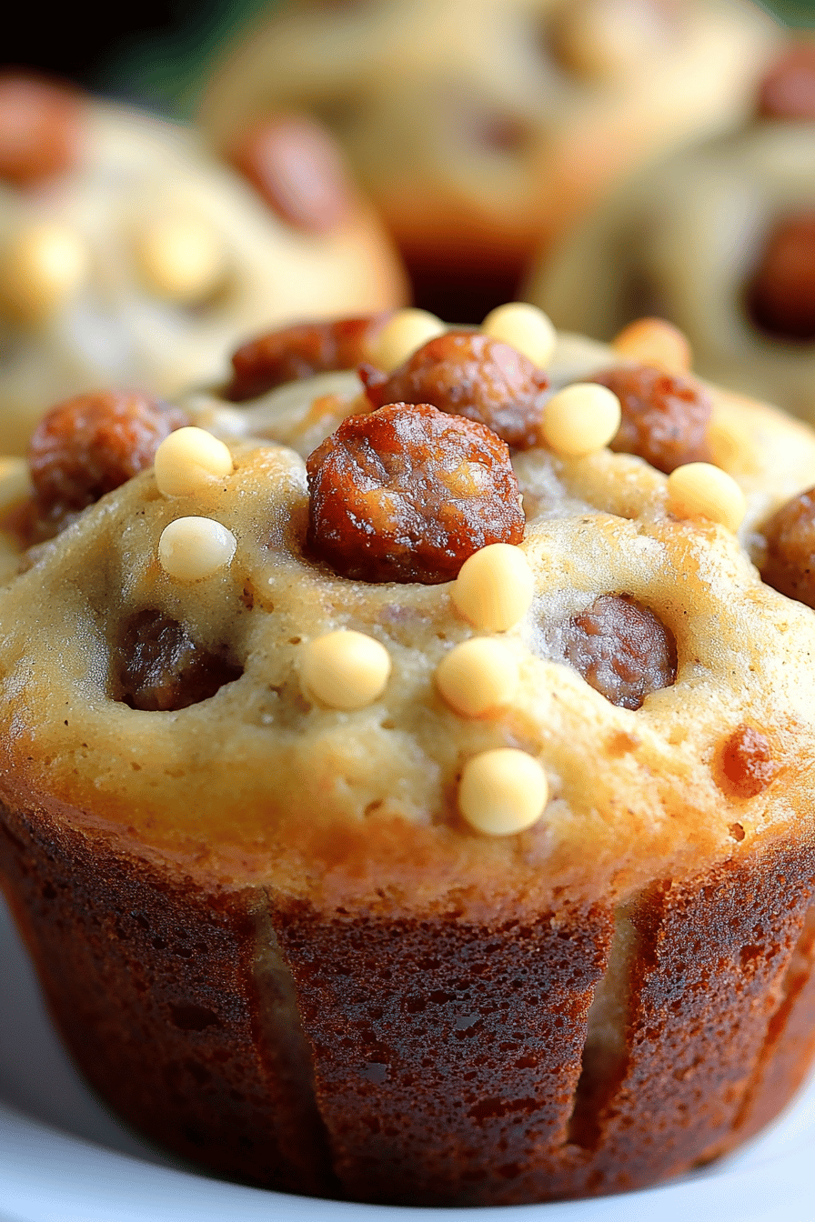 Bisquick Sausage Muffins Final Dish Presentation
