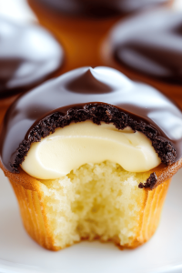 Boston Cream Cupcakes