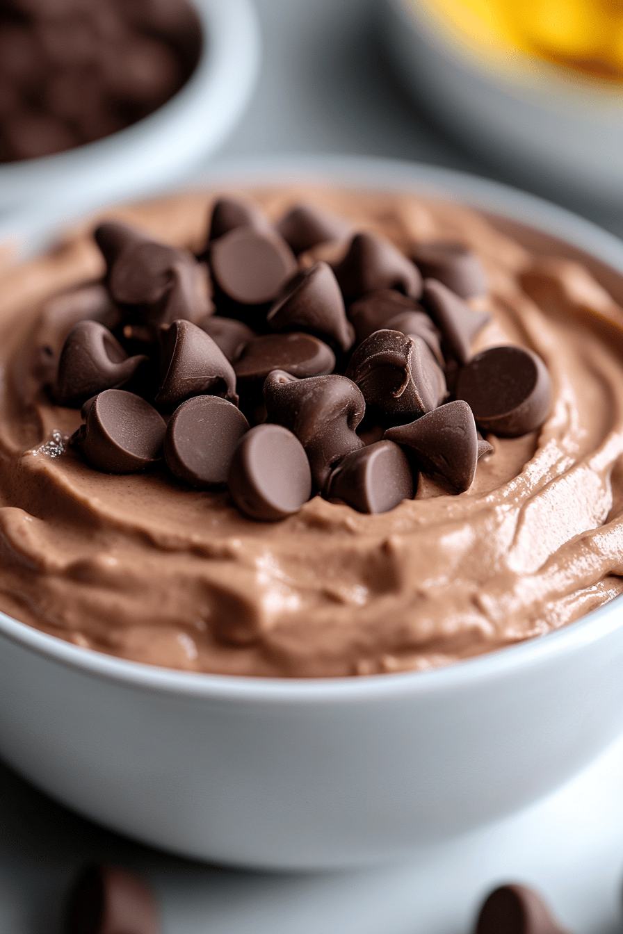Brownie Batter Dip Recipe ingredients