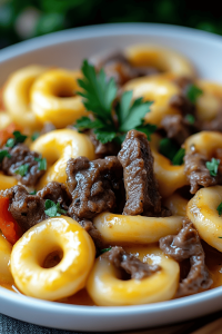 Cheesesteak Tortellini