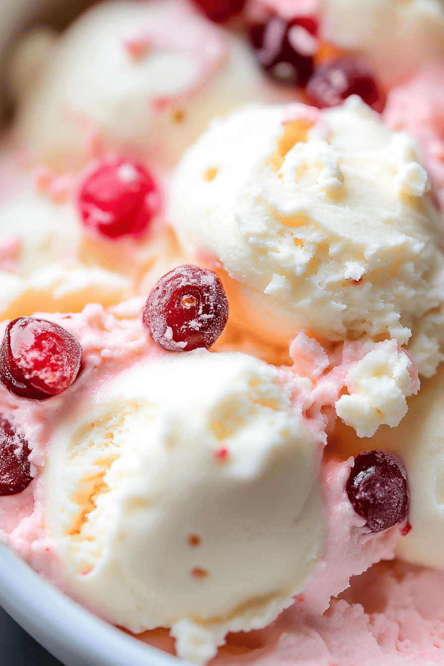 Cherry Cheesecake Fluff Recipe Final Dish Presentation