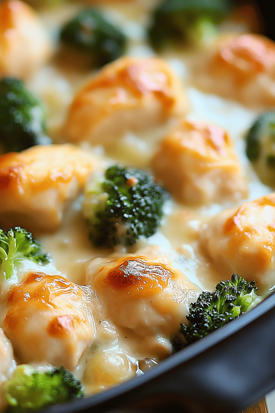 Chicken Broccoli Bake Recipe Final Dish Presentation