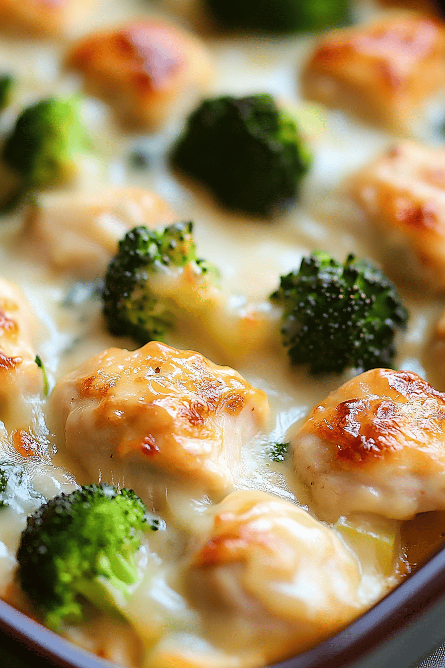 Chicken Broccoli Bake Recipe ingredients