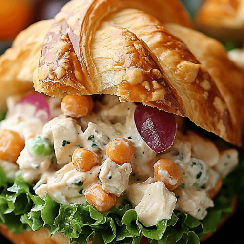 Chicken Salad Croissant Sandwich