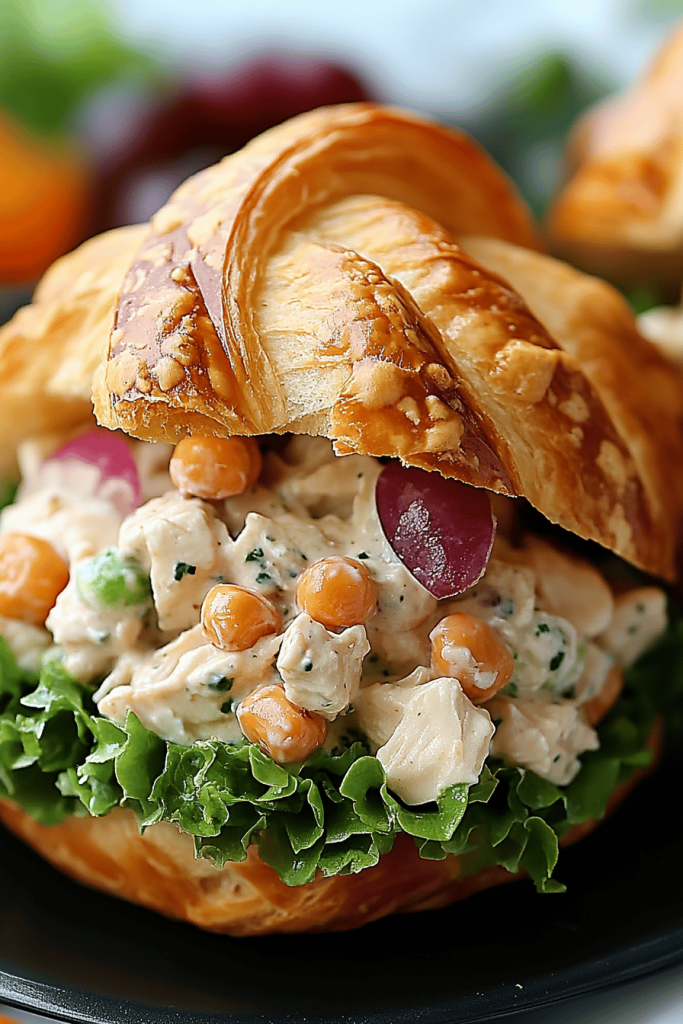 Chicken Salad Croissant Sandwich