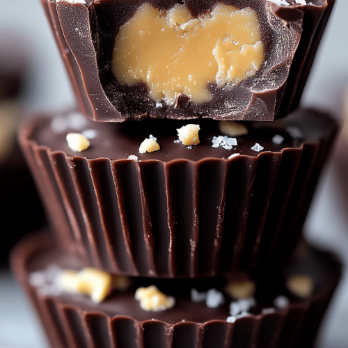 Chocolate Peanut Butter Crunch Cups