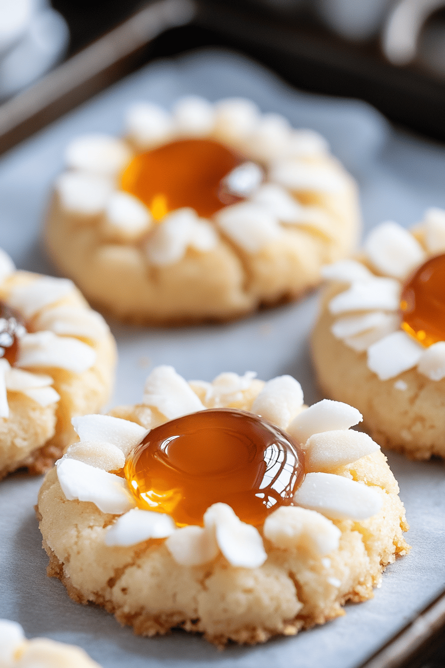 Coconut Thumbprint Cookies ingredients