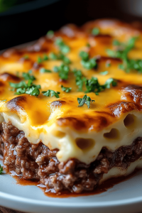 Cowboy Meatloaf Casserole