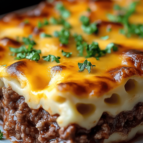 Cowboy Meatloaf Casserole