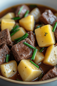 Crockpot Loaded Steak