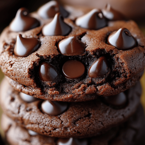 Double Chocolate Chip Cookies Recipe
