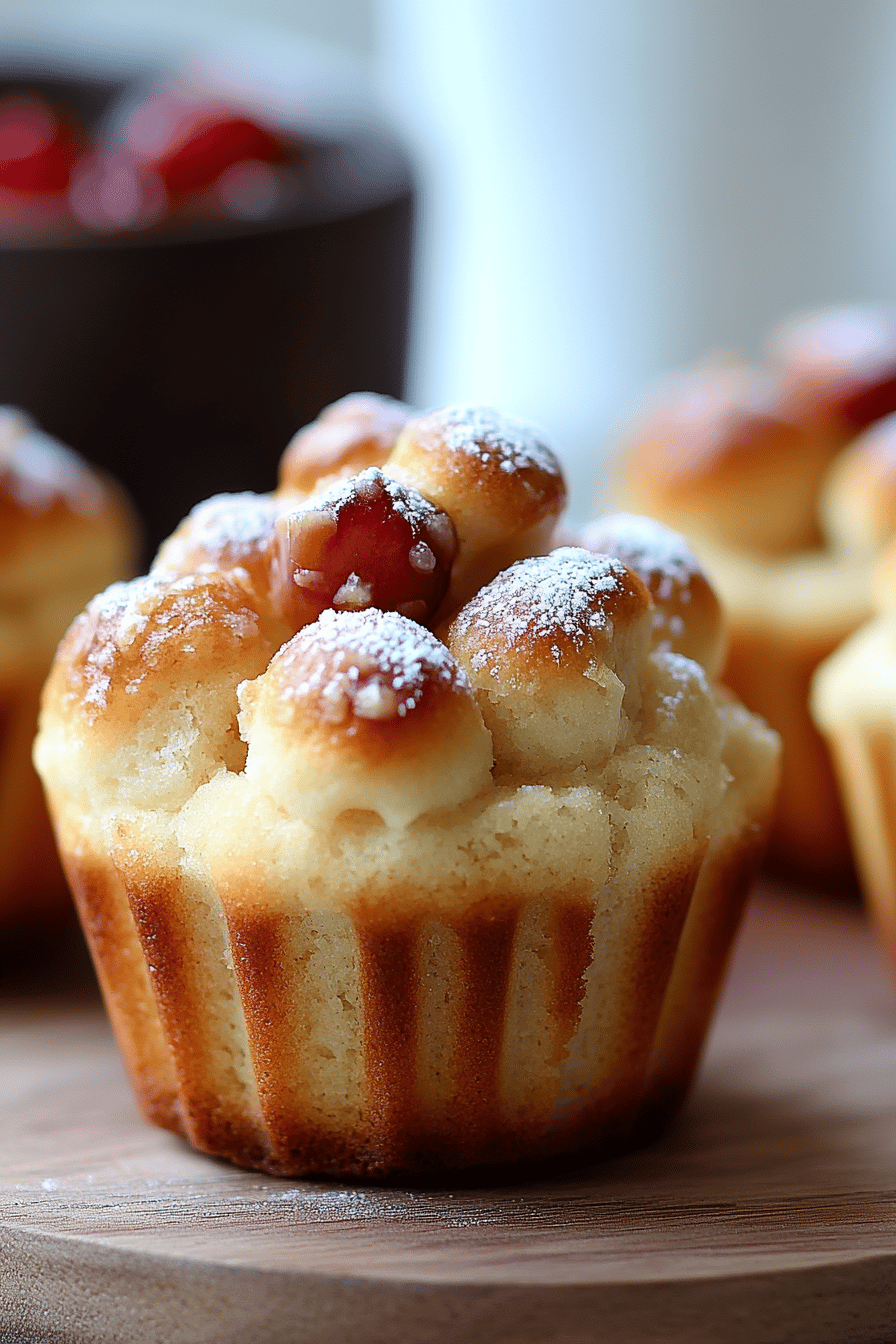 French Toast Muffins Final Dish Presentation