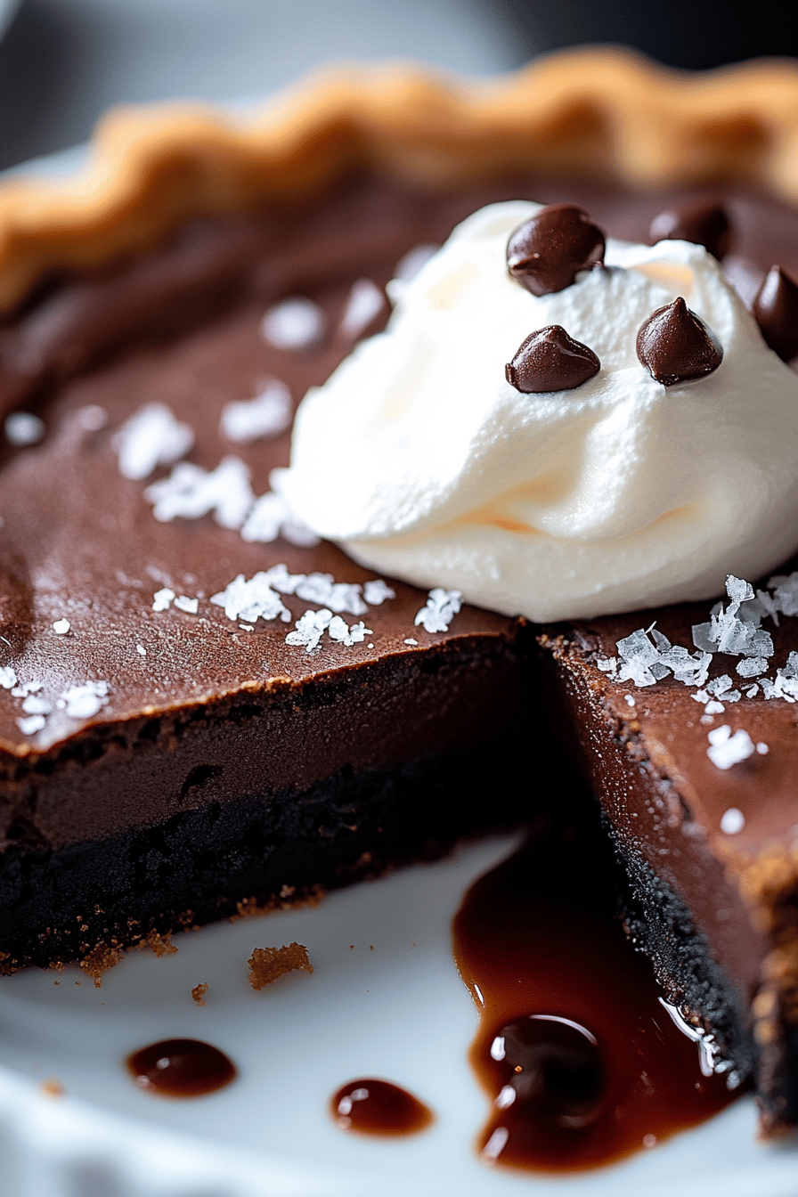 Fudgy Brownie Pie Tips ingredients