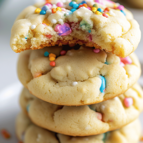 Funfetti Cake Mix Cookies