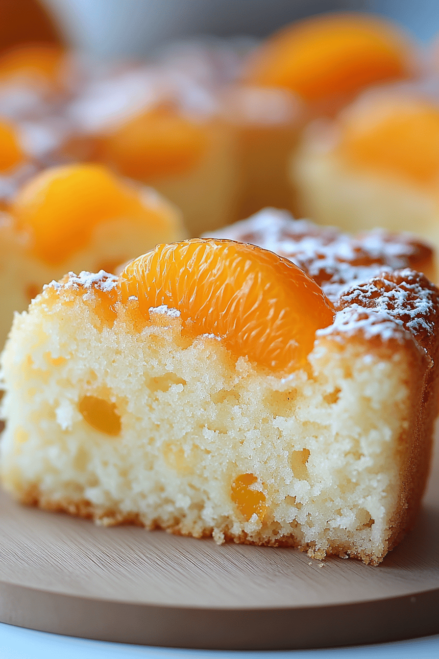 Greek Orange Cake Final Dish Presentation