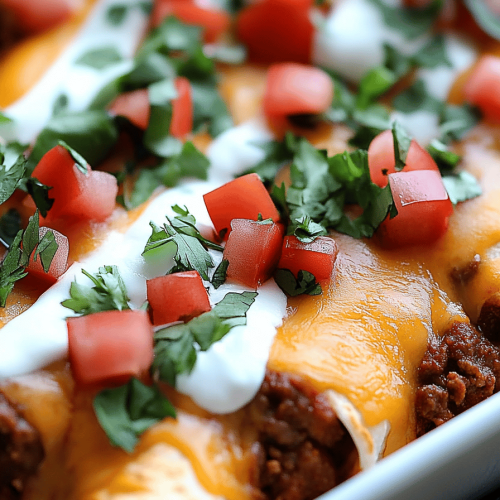 Ground Beef Enchiladas