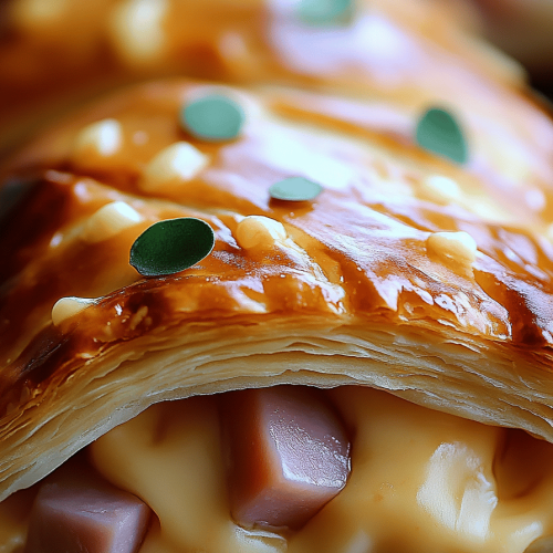Ham and Cheese Puff Pastry