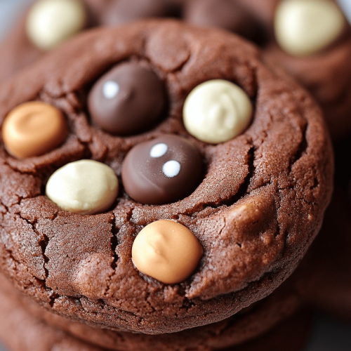 Hot Chocolate Cookies