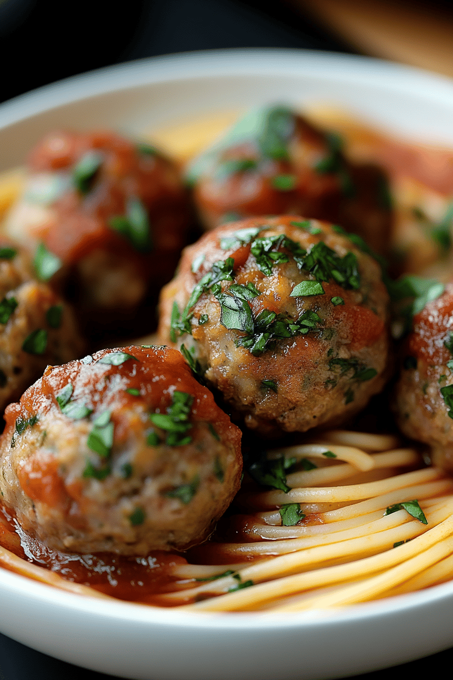 Italian Meatball Recipe ingredients