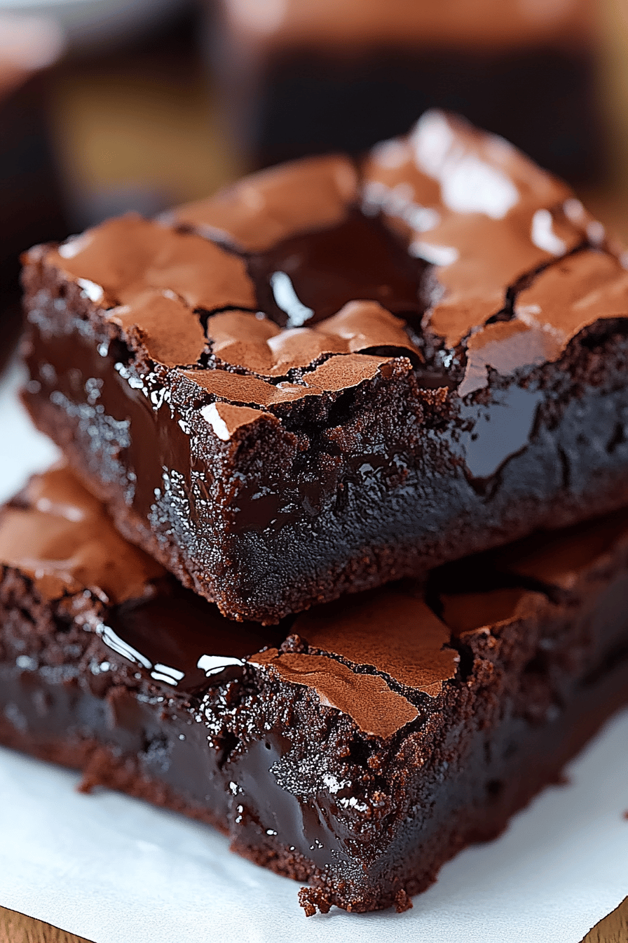 Lava Brownies Final Dish Presentation