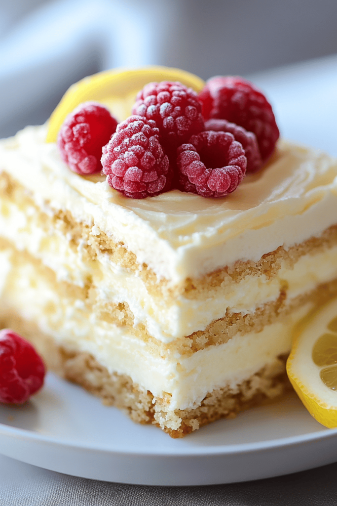 Lemon Icebox Cake