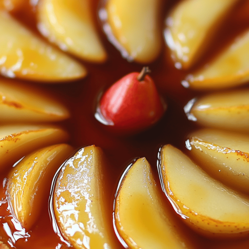 Maple Pear Tarte Tatin
