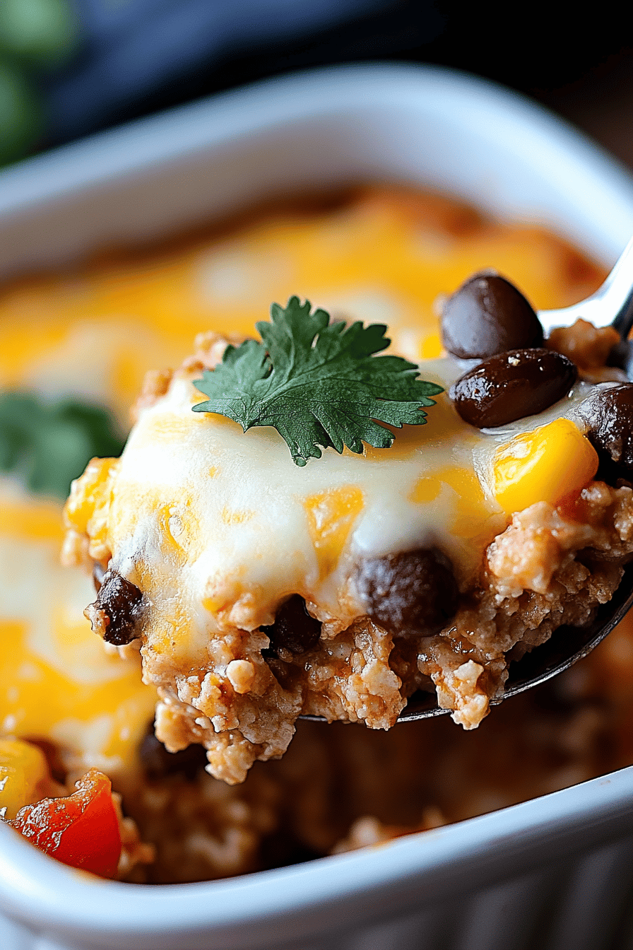Mexican White Trash Casserole ingredients