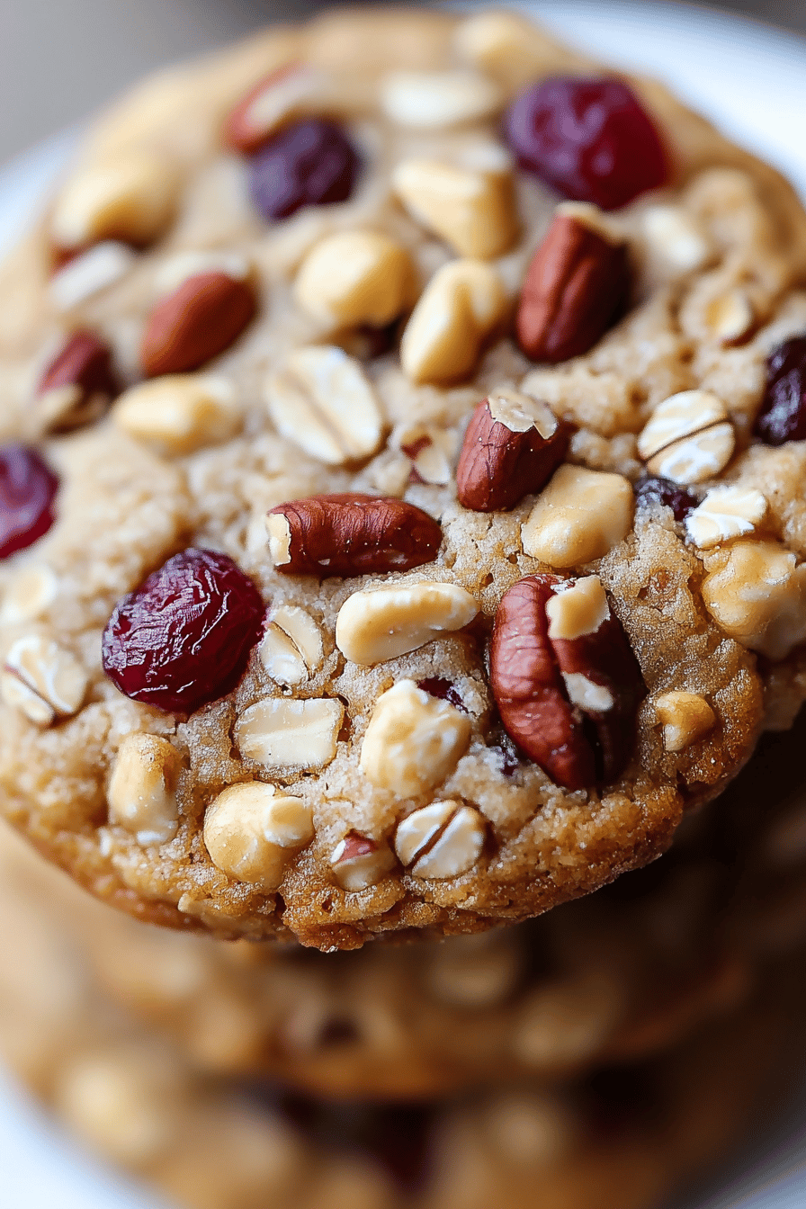 Oatmeal Cranberry Pecan Cookies ingredients