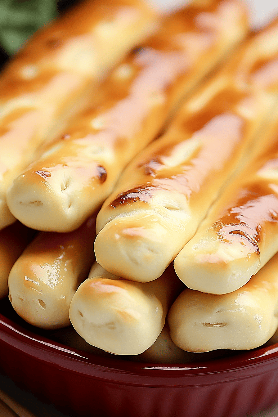 Olive Garden Breadsticks Recipe Final Dish Presentation