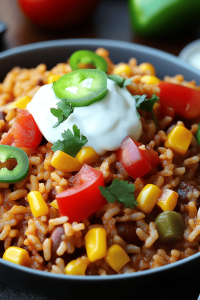 One-Pan Taco Rice