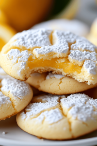 Orange Crinkle Cookies