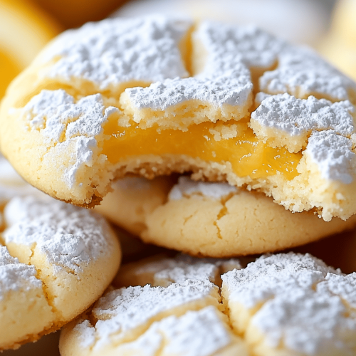 Orange Crinkle Cookies