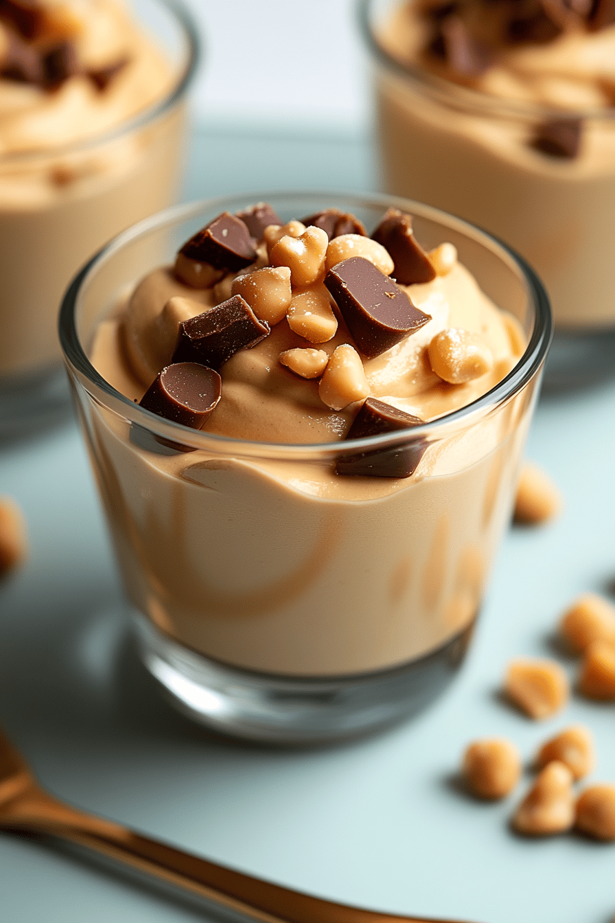 Peanut Butter Mousse ingredients