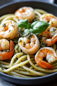 Pesto Shrimp Pasta