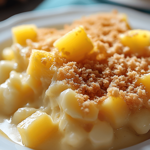 Pineapple Cheese Casserole Recipe