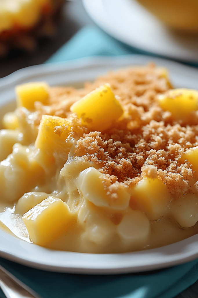 Pineapple Cheese Casserole Recipe
