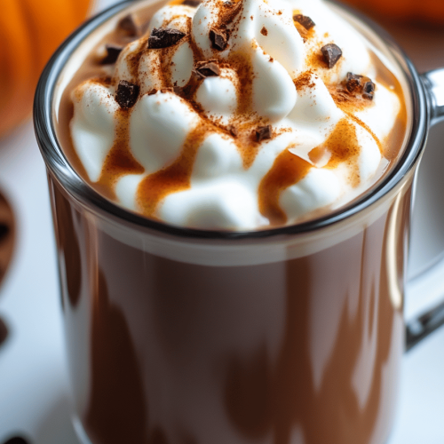 Pumpkin Spice Hot Chocolate