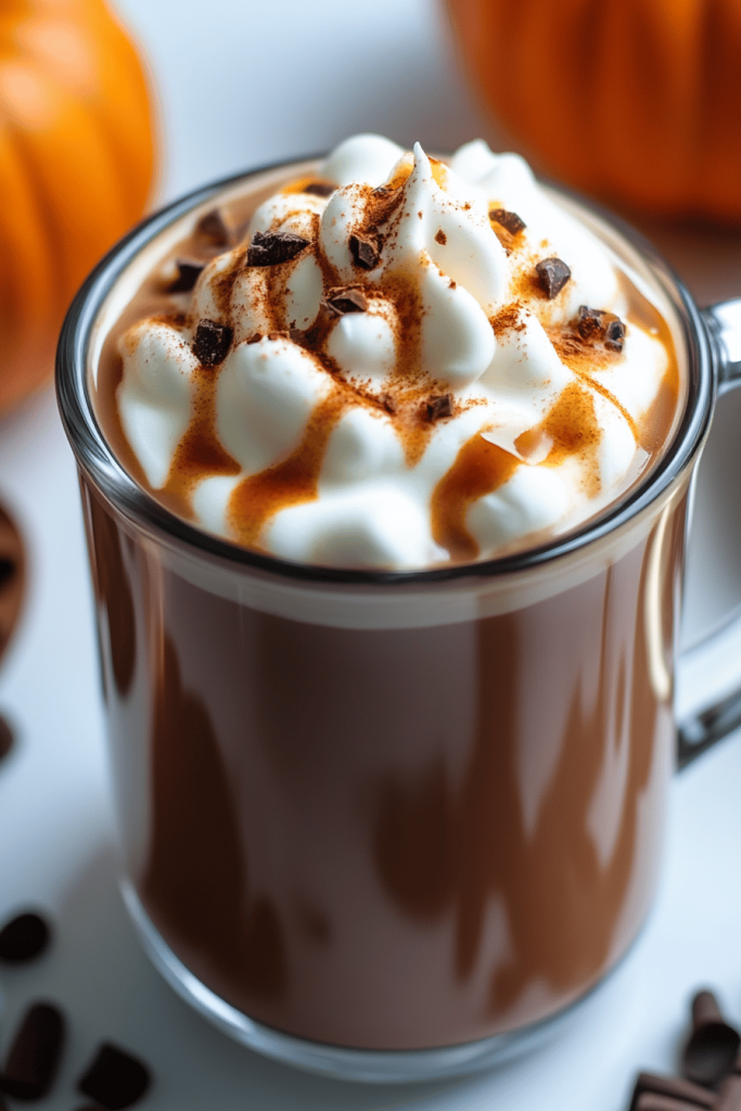 Pumpkin Spice Hot Chocolate