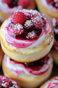 Raspberry Cheesecake Swirl Buns